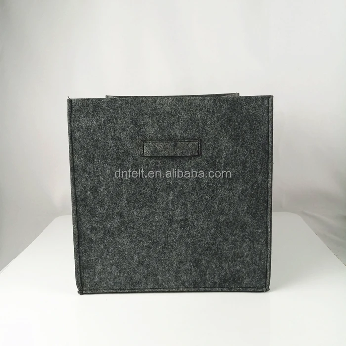 
Large Strong Foldable Felt Storage Basket Household Clothes Basket Felt Storage Bin Felt Box 