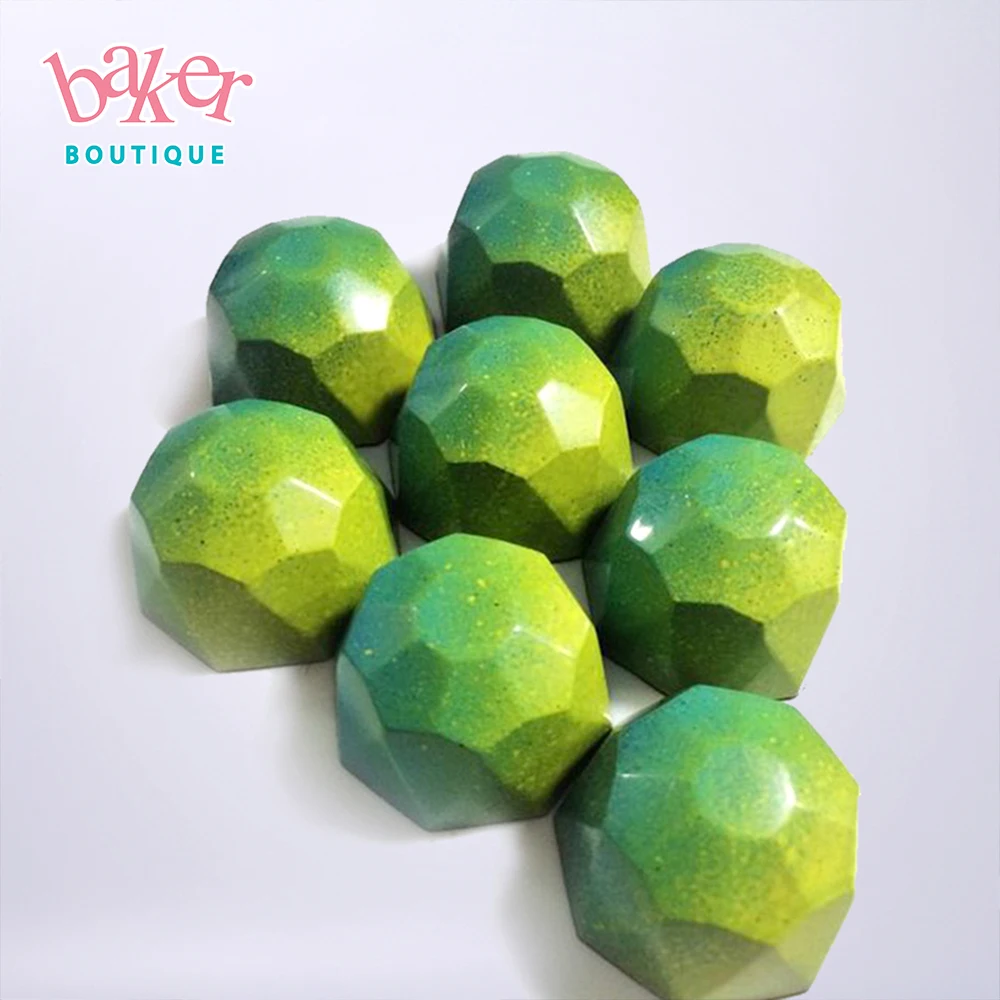 Chocolate PC Molds Clear Polycarbonate Candy Making Mold  6-Piece Tray