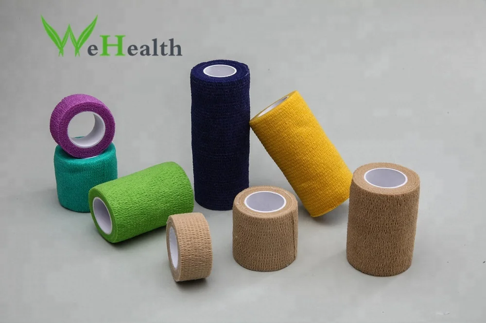 
Non woven self adhesive bandage,pet care self adhesive bandage, non woven cohesive bandage 