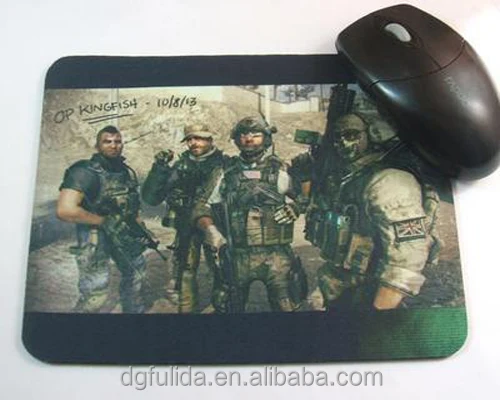 
OEM custom design call of duty professional rubber gaming mouse pad with logo and stitch 