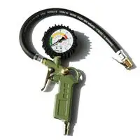 Tire Pressure Gauge Digital Air Tire Inflator Pressure Gauge With Chuck Hose