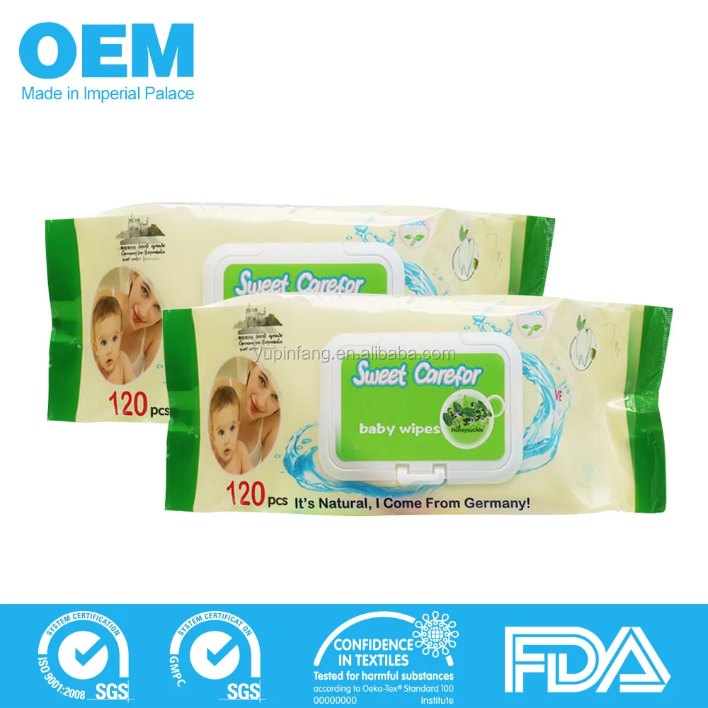 OEM & ODM natural soft  baby cheap wet wipes baby moist towelettes baby wipes case