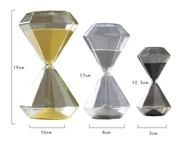 Creative glass hourglass timer simple decoration craft gifts