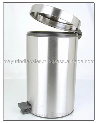 
Stainless Steel Trash Bin 