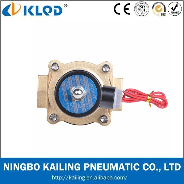 2W160 Series 2Inch 2/2 Way Direct Acting Electronic Flow Control Solenoid Water Valve