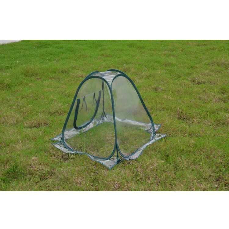 
Small Flower Plant Greenhouse Pop Up Tent For Plants Growth PVC Mini Green House Outdoor Grow Tent 