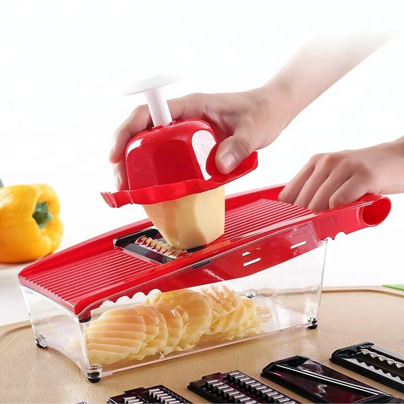 Amazon Hot Kitchen Gadgets Multifunction Kitchen Helper Nice Dicer Carrot Grater Vegetable Cutter Metal OEM Tools