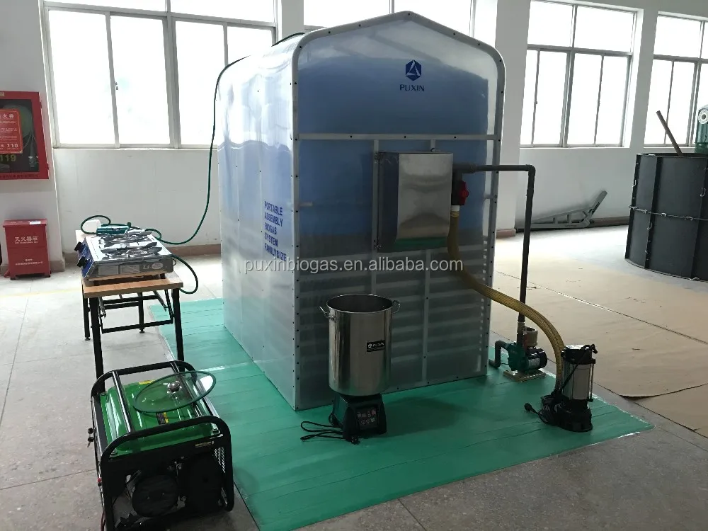 
Restaurant Food Waste Composting Machine to Produce Free New Energy Biogas 