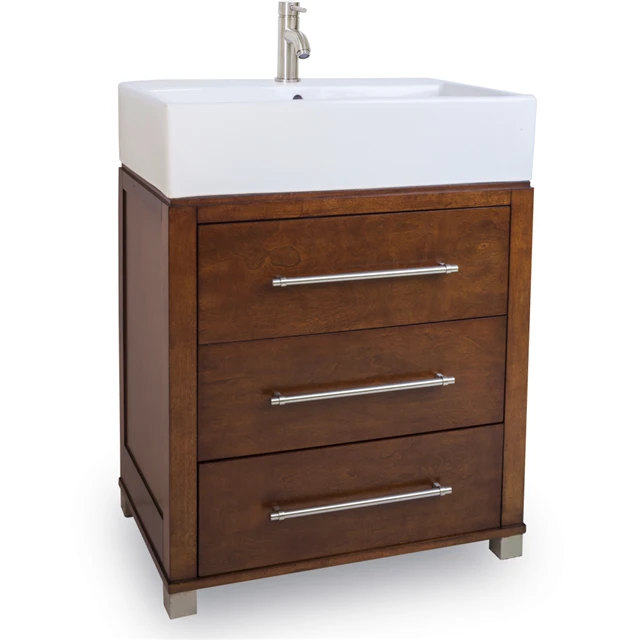 Modern European style Chinese waterproof liquidation hotel pvc bathroom cabinet