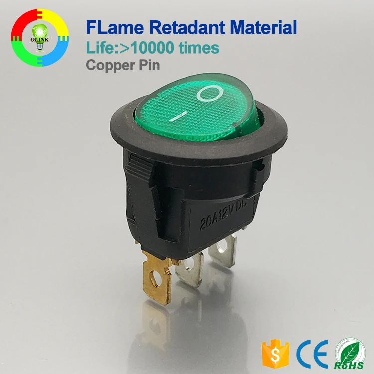 Морской KCD1-101 24 вольт мгновенный водонепроницаемый кулисный переключатель