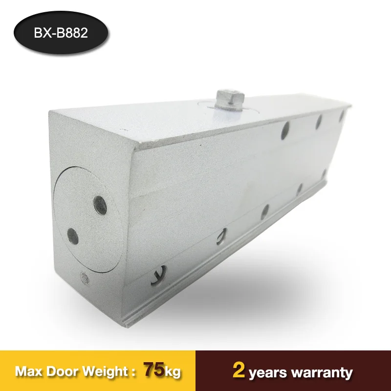 high-end aluminum square type automatic door closer 75kg