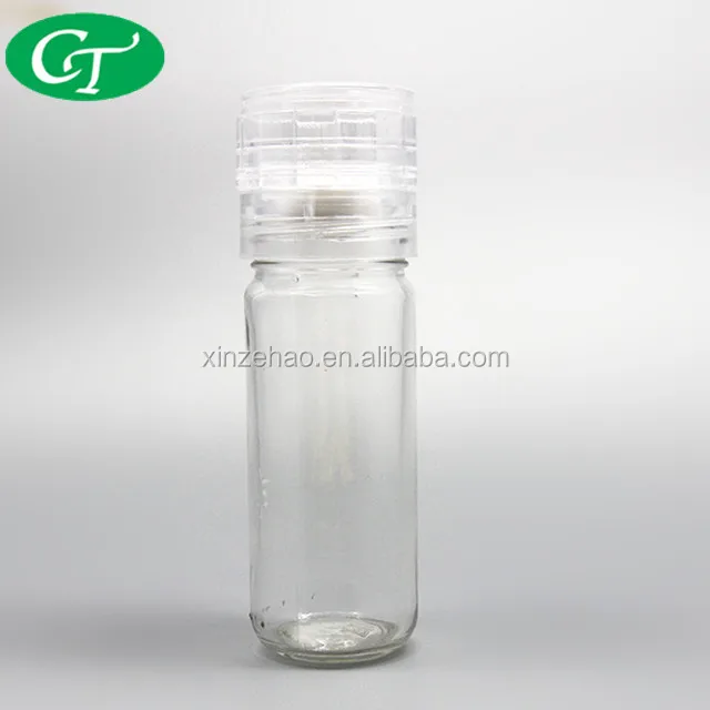 high quality salt and pepper plastic bottle with caps