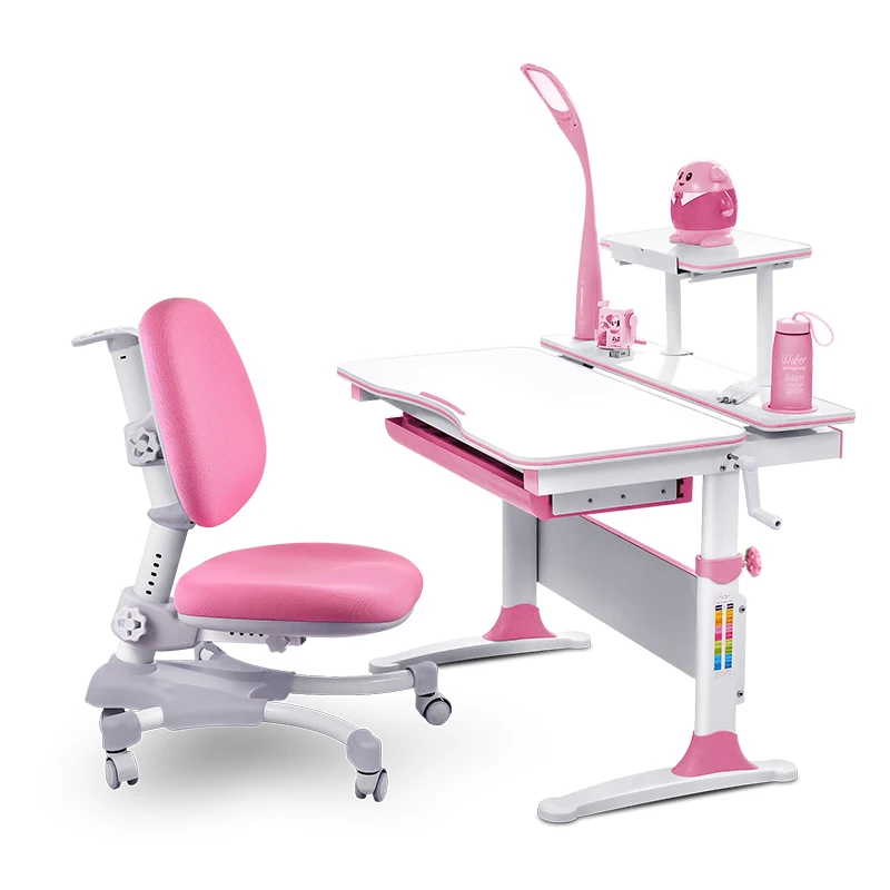 
A9P Eco-friendly mental height adjustable children children study table kids writing desk 