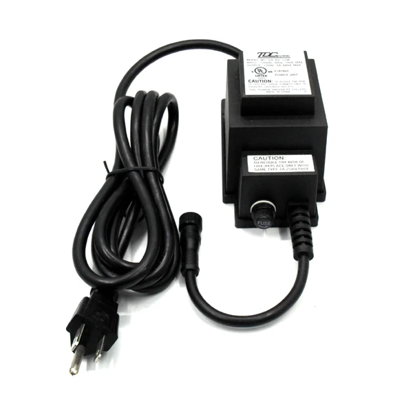 100-240v / 12v ac adapters for landscape lighting led light transformer
