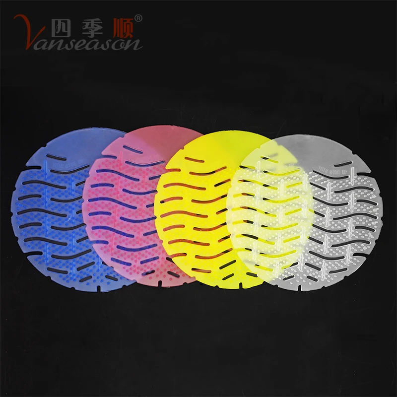 
30 day fragrance Custom Logo Available toilet wave Urinal Screen Mat 