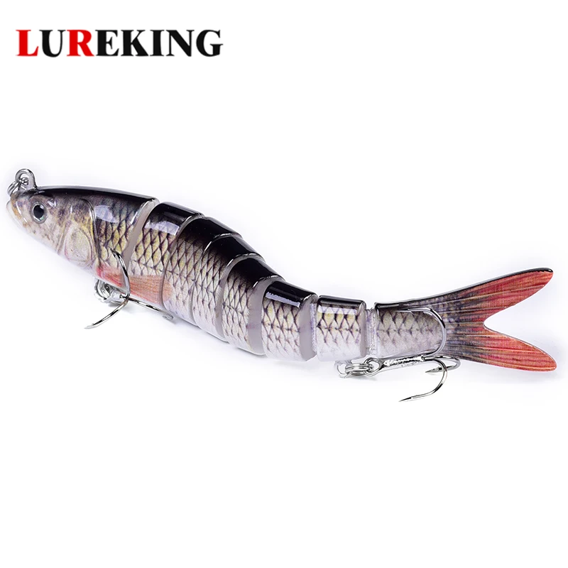 Flexible 8 Segment multi jointed fishing lure Hard Trout Fishing Lures Manufacturer, Buy Jointed Swim Bait Lures