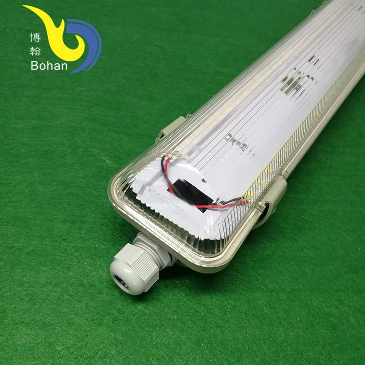 2019 4ft LED Fluorescent Waterproof Lamp Fixture Led IP65 Tri-proof Light T8 Tube