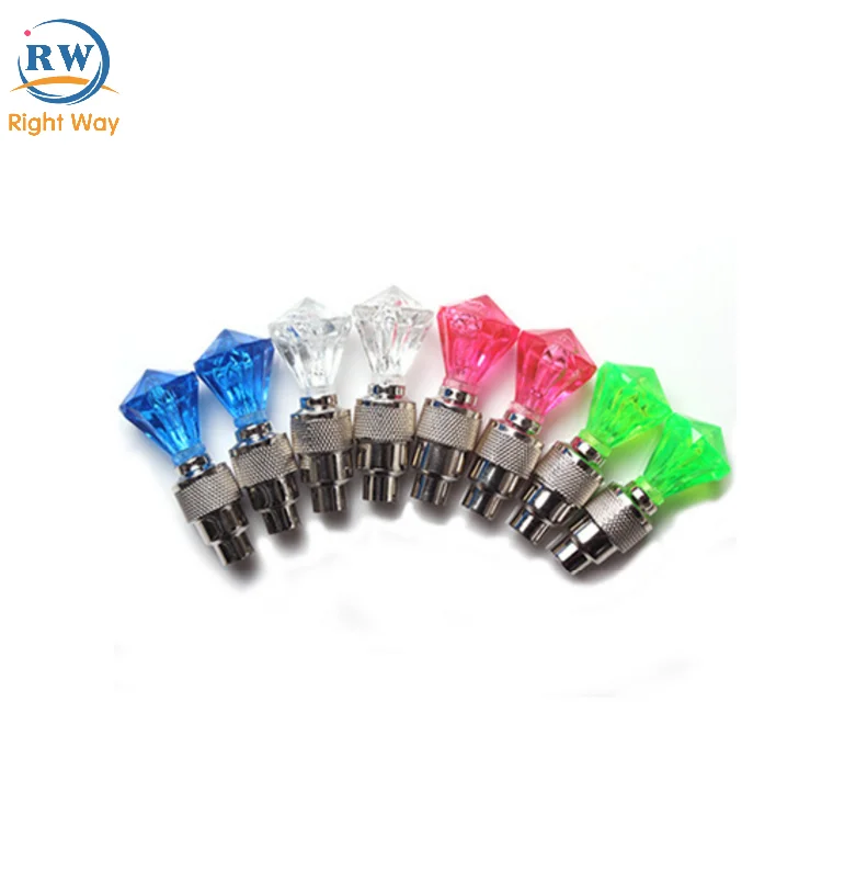 Led Flash Tyre Valve Cap Light Car Bike Bicycle Motorbicycle Wheel Light Tire Light