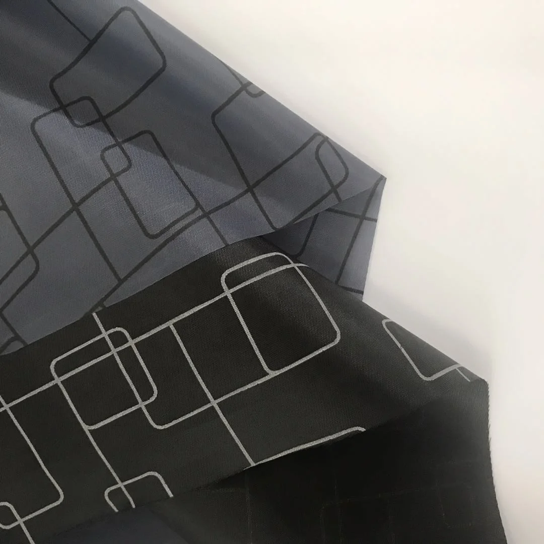 
190T Polyester Taffeta Cheap Printed Lining Fabric PA Coated For Bag Bangladesh Market 