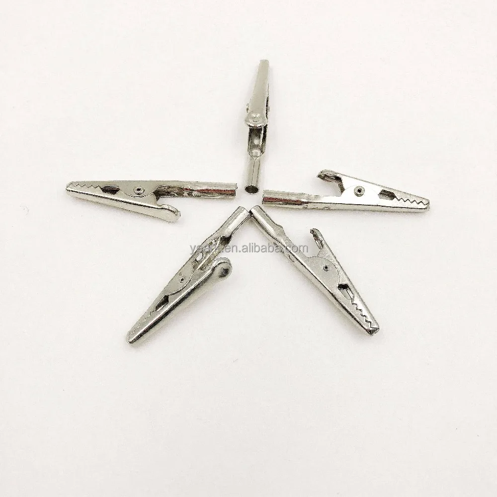 The multipurpose alligator clip with 4mm hole be much in demand on the market