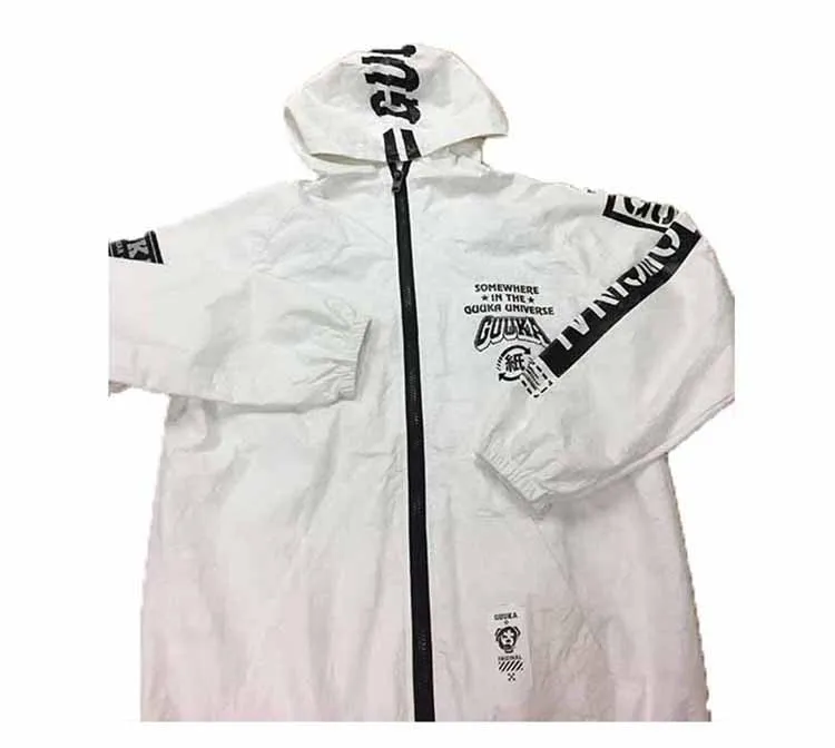 Light weight Waterproof Breathable Dupont Tyvek Jacket