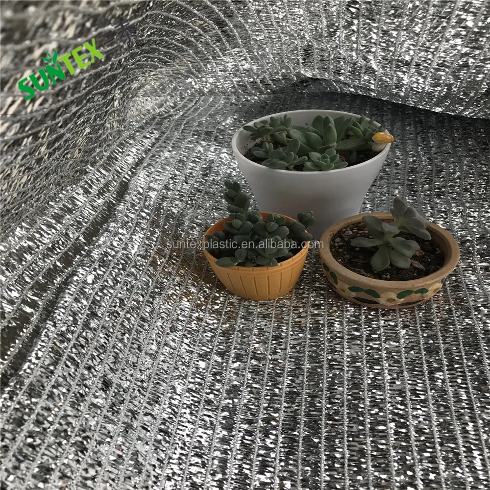 Поставка различных алюминиевых чехлов из полиэтилена высокой плотности/алюминиевая затеняющая ткань, противосолнечная сетка/алюминиевая затеняющая сетка