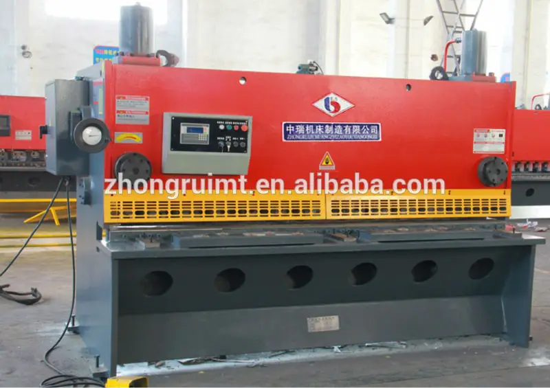 Qc11y контроллер чпу гидравлические гильотинные машина сдвига 8 м длина реза