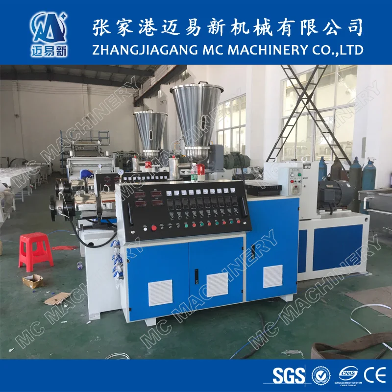 PVC Stone Artificial Marble Making Extruder Machine