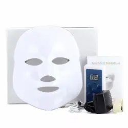 YYR 2018 Best selling Beauty salon use 7 colors LED light face mask for skin rejuvenation