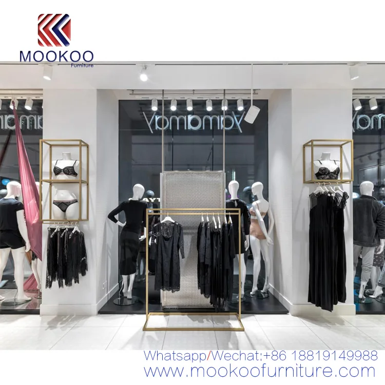 Bra Display Design Lingerie Interior Underwear Shop Display Shelves