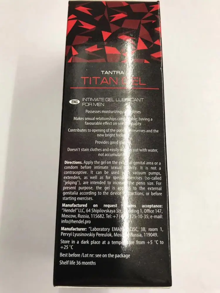 
Black Cap Titan Gel For Penis Enlarger Make Your Hard Sex Time Delay Cream Big Dick Extend Sex Time Delay Cream 