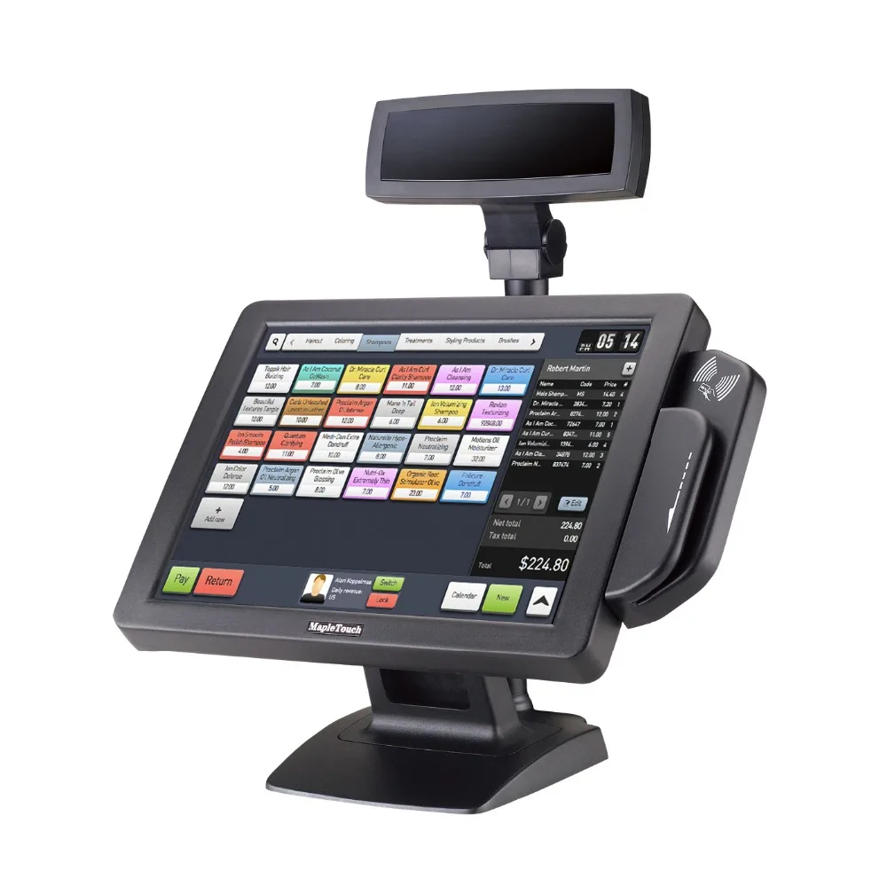  15 'все в одном компьютер с термальным принтером и дисплеем клиента