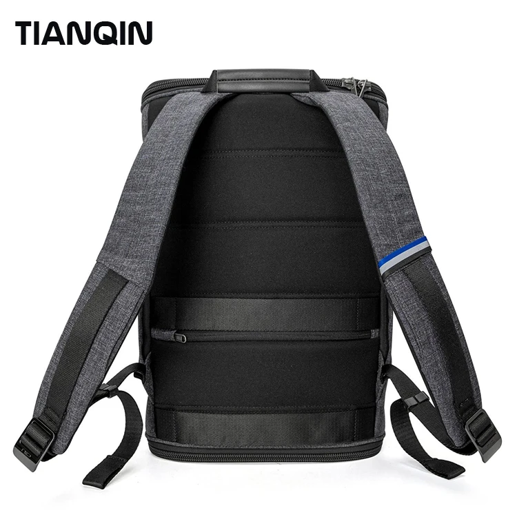 Business Slim Laptop Backpack Usb Charing Port Multipurpose Daypack Shoulder Rucksack
