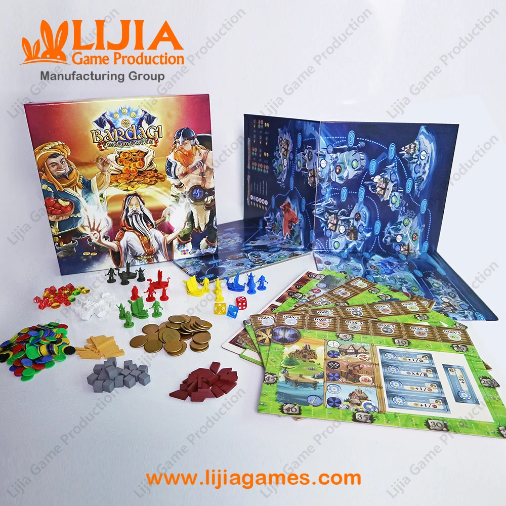 Lijia Game Production factory for board gameS manufacturing