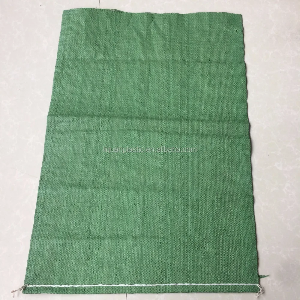 Accept custom order customized green transport metal pp woven polypropylene bags
