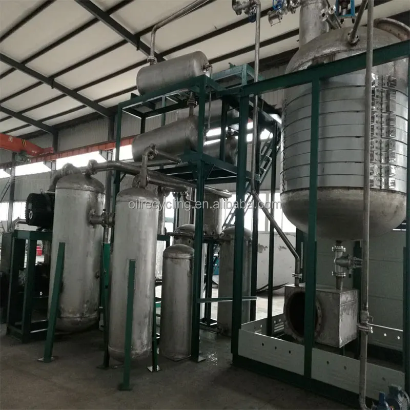 
Yellow Diesel Oil Producing Processing Plant for Waste Mineral Lube Oil 