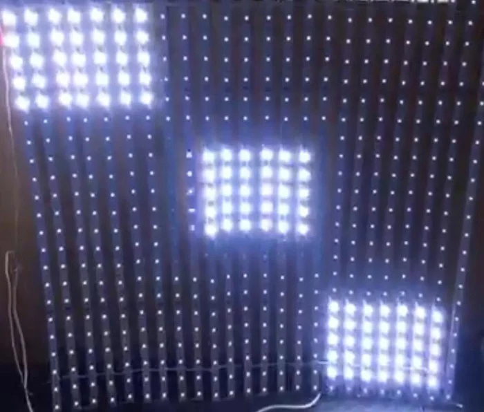 dynamic light box strip for moving signs