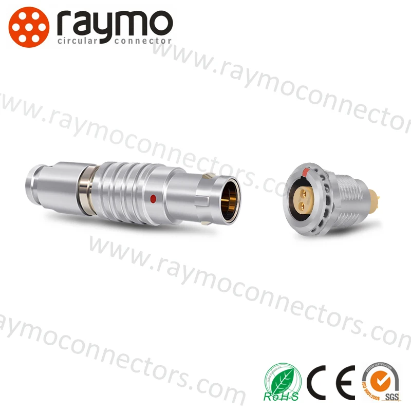 Connector B K S series Push pull Circular Connector with Multi-core from 2 to 32 pins