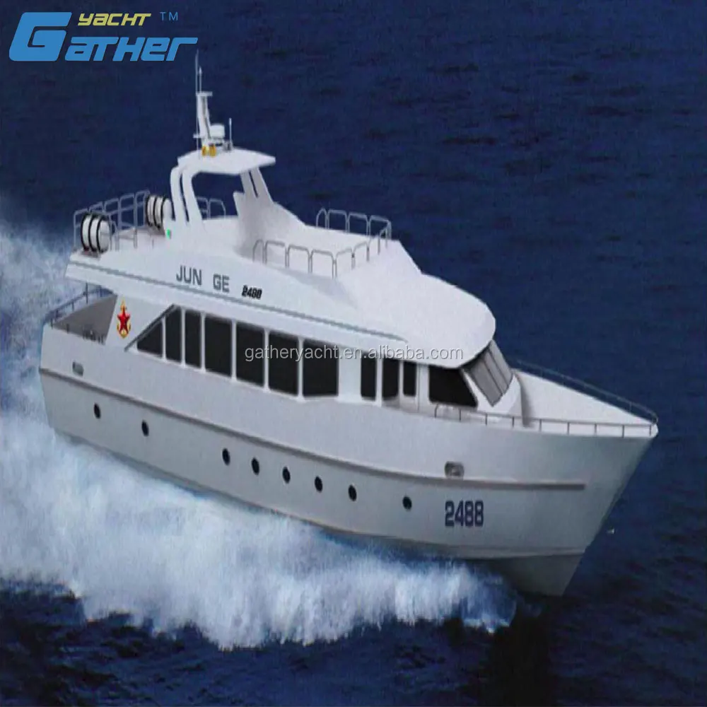 Gather Yacht 84ft Fast military patrol boat for sale