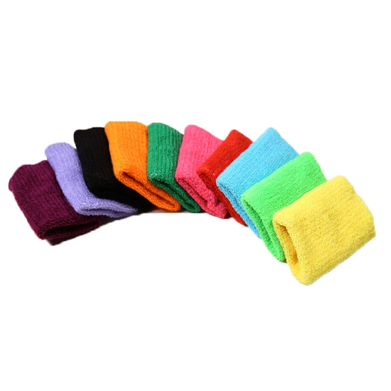 Wrist Sweatbands Fashion Style China Elastic Cotton Sweatband Towel Wristbands With Free Sample