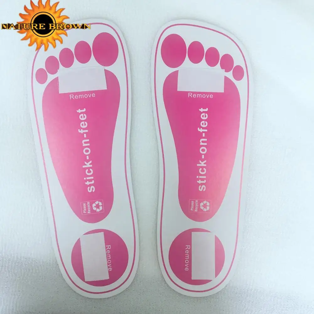 Private label Paper Disposable Sticky Feet For SPA