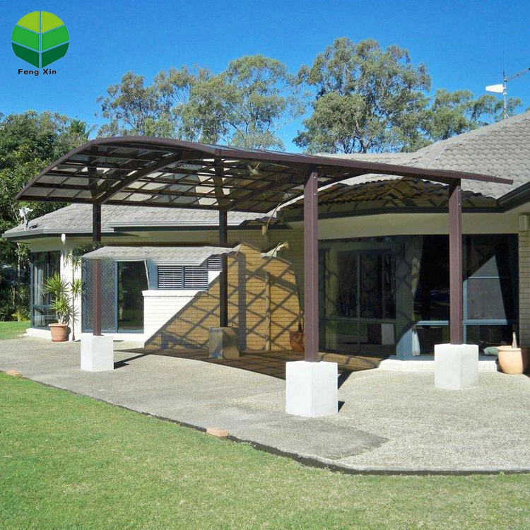 Top Quality Garage Pergola Carport Attached to Garage Sheds Shelters Metal Customised Garages, Canopies & Carports China