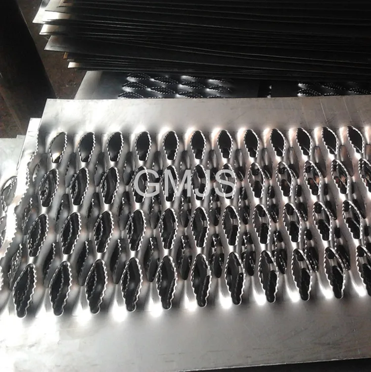 Перфорированная Оцинкованная платформа для пола противоскользящая