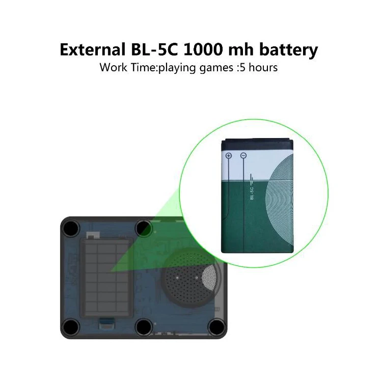 3-inch 32-bit handheld mini arcade game retro machine