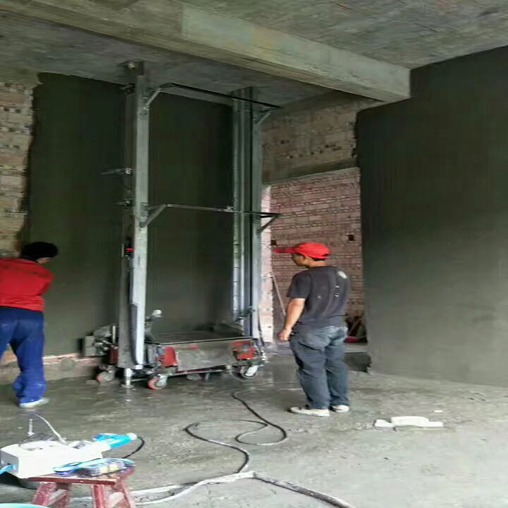 Best quality automatic wall cement plater rendering machine
