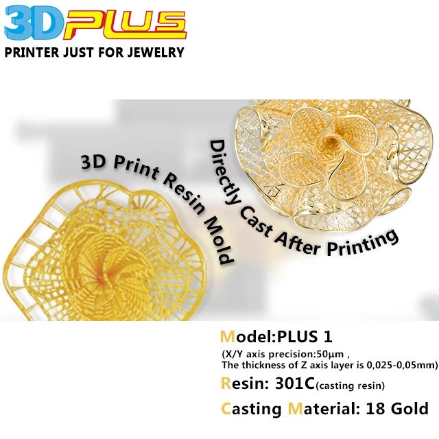 Spring Big Sales Promotion Best 3D Directly Casting Resin For 3D Printer To Print Jewelry