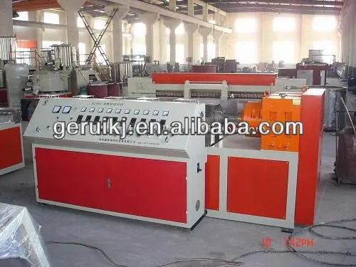 PE pipe extruder plastic pipe production line