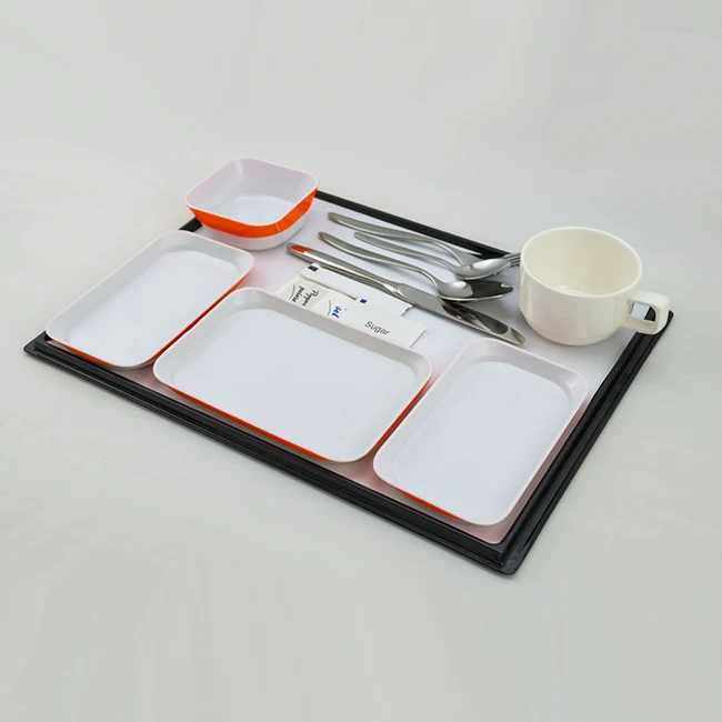 Wholesale White Melamine Airlines Dinner Plate