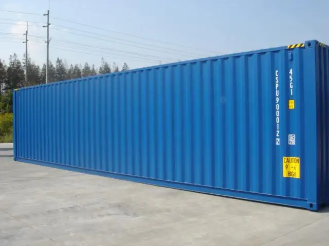 ISO new container 40ft