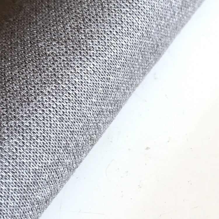 100% spun polyester knitting high quality PK fabric fleece for garment